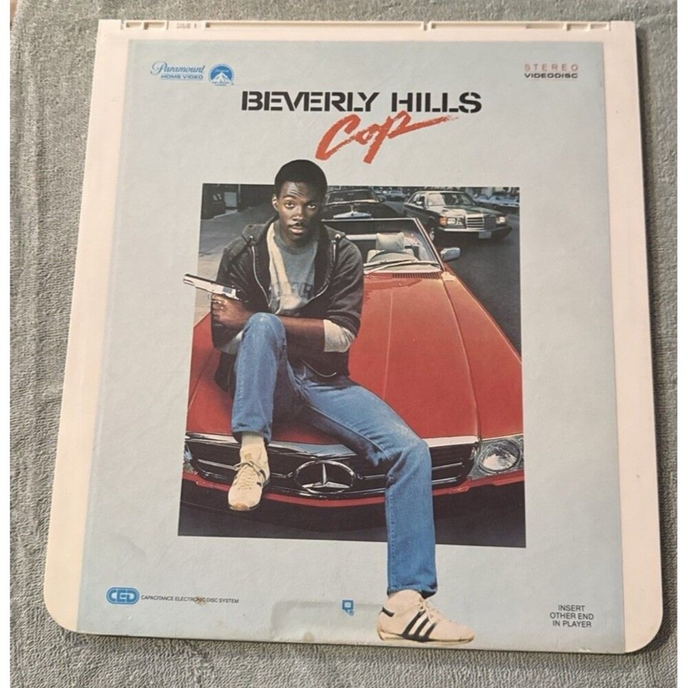 Beverly Hills Cop CED RCA VideoDisc Selectavision Eddie Murphy Comedy